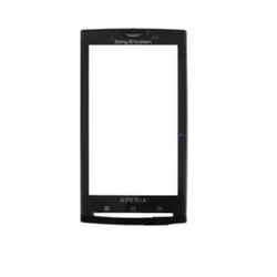Přední kryt Sony Ericsson Xperia X10 Black / černý (Service Pack