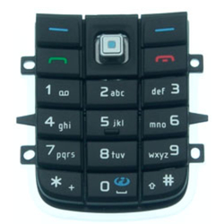 Klávesnice Nokia 6020, 6021 Black / černá (Service Pack)