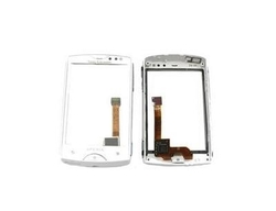 Přední kryt Sony Ericsson Xperia Mini, ST15i White / bílý + dotyk, Originál - SWAP