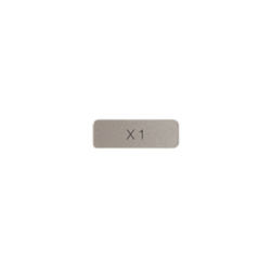 Krytka loga Sony Ericsson Xperia X1 Silver / stříbrná (Service P