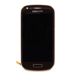 Přední kryt Samsung i8190 Galaxy S3 mini Brown / hnědý + LCD + d