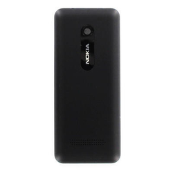 Zadní kryt Nokia 206 Black / černý (Service Pack)