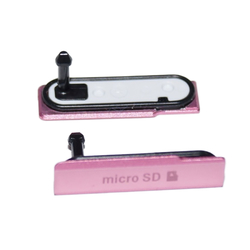 Krytka microSD Sony Xperia Z1 Compact, D5503 Pink / růžová (Serv