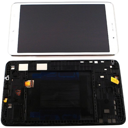 Přední kryt Samsung T235 Galaxy Tab 4 7.0 White / bílý + LCD + d
