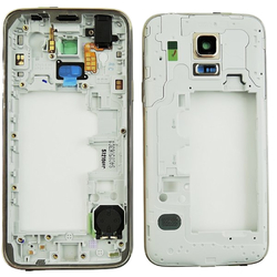 Střední kryt Samsung G800H Galaxy S5 mini Duos Gold / zlatý (Ser