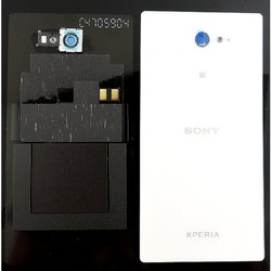 Zadní kryt Sony D2403, Xperia M2 Aqua D2406 White / bílý (Servic
