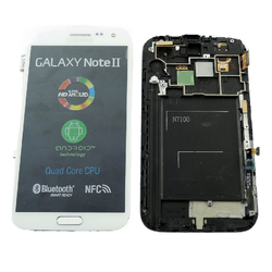 LCD Samsung N7100 Galaxy Note 2 + dotyková deska White / bílá (Service Pack) - SWAP