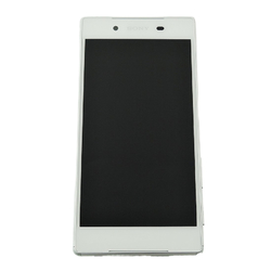 Přední kryt Sony Xperia Z5 Dual, E6683 White / bílý + LCD + dotyková deska (Service Pack)