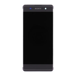 Přední kryt Sony Xperia XA, F3111 Black / černý + LCD + dotyková