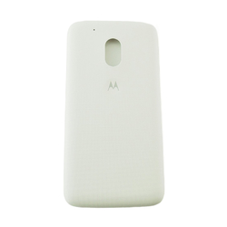 Zadní kryt Motorola Moto G4 Play White / bílý, Originál