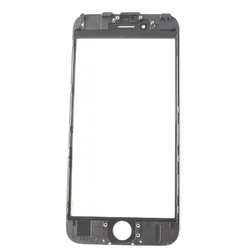 Přední kryt Apple iPhone 6S + OCA lepidlo + sklíčko LCD Black /
