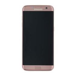 Přední kryt Samsung G935 Galaxy S7 Edge Rose Gold + LCD + dotyko