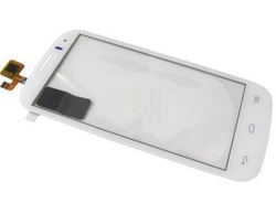 LCD Alcatel One Touch 5036D POP C5 + dotyková deska White / bílá, Originál