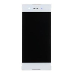 Přední kryt Sony Xperia XA1, G3121 White / bílý + LCD + dotyková deska (Service Pack)