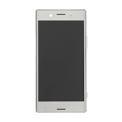 Přední kryt Sony Xperia XZ Premium Dual, G8142 + LCD + dotyková deska Chrome, Originál