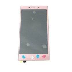 Přední kryt Sony Xperia L2 Dual, H4311 Pink / růžový + LCD + dotyková deska, Originál