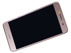 Přední kryt Huawei Ascend Y5 II Gold / zlatý + LCD + dotyková deska, Originál