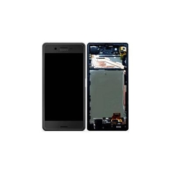 Přední kryt Sony Xperia X, F5121 Black / černý + LCD + dotyková deska