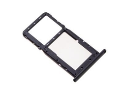 Držák SIM +microSD Alcatel 1X Dual, 5059D Black / černý, Originál