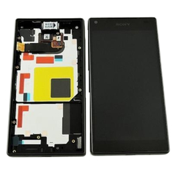 Přední kryt Sony Xperia Z5 Compact, E5823 Black / černý + LCD +