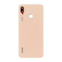 Zadní kryt Huawei P20 Lite Pink / růžový + sklíčko kamery, Originál