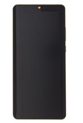 Přední kryt Huawei P30 Pro Black / černý + LCD + dotyková deska
