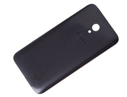 Zadní kryt Alcatel U5, 4047D Black / černý, Originál