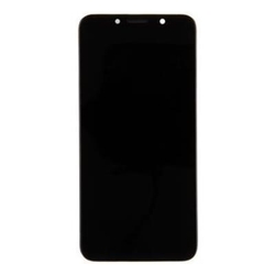 Přední kryt Motorola E6 Play Black / černý + LCD + dotyková desk