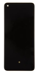 Přední kryt Realme 7 Pro Black / černý + LCD + dotyková deska (S