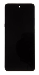 Přední kryt Motorola G 5G Black / černý + LCD + dotyková deska (