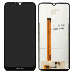 LCD Doogee X90 + dotyková deska Black / černá, Originál