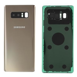 Zadní kryt Samsung N950 Galaxy Note 8 Gold / zlatý + sklíčko kam