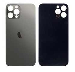 Zadní kryt Apple iPhone 12 Pro Max Grey / šedý - větší otvor pro