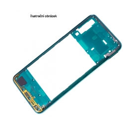 Střední kryt Samsung i9190 Dual Galaxy S4 mini Silver / stříbrný
