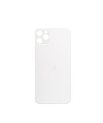 Zadní kryt Apple iPhone 11 Pro White / bílý - větší otvor pro sk