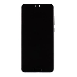 Přední kryt Huawei P20 Pro Black / černý + LCD + dotyková deska