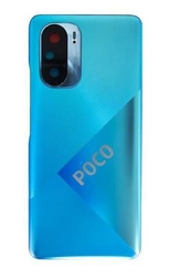 Zadní kryt Xiaomi Poco F3 Deep Ocean Blue / modrý, Originál