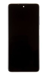 Přední kryt Xiaomi Poco X3 Pro Phantom Black / černý + LCD + dotyková deska, Originál