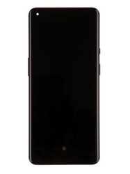 Přední kryt Oneplus 9 Pro Stellar Black / černý + LCD + dotyková deska, Originál