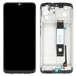 Přední kryt Xiaomi Poco M3 Black / černý + LCD + dotyková deska