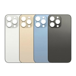 Zadní kryt Apple iPhone 13 Pro Max Silver / stříbrný - větší otvor pro sklíčko k