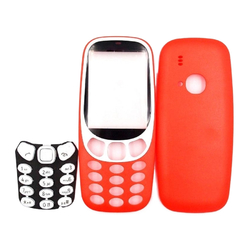 Přední + zadní kryt Nokia 3310 2017 Red / červený, Originál