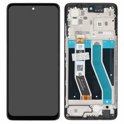 Přední kryt Motorola G62 XT2223 Midnight Grey + LCD + dotyková deska, Originál