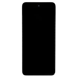 Přední kryt Motorola E22s Black / černý + LCD + dotyková deska (