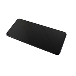 Přední kryt Oppo Reno7 5G CPH2371 Black / černý + LCD + dotyková