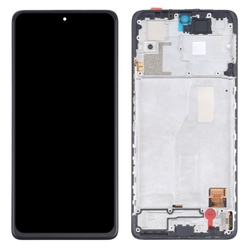 Přední kryt Xiaomi Redmi Note 10 Pro 2021 Black / černý + LCD +