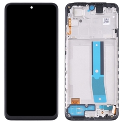 Přední kryt Xiaomi Redmi Note 11 4G Black / černý + LCD + dotyko