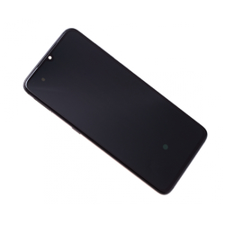 Přední kryt Xiaomi Mi 9 Black / černý + LCD + dotyková deska - R