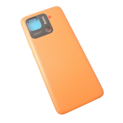 Zadní kryt Xiaomi Redmi 10C Orange / oranžový, Originál