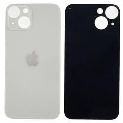 Zadní kryt Apple iPhone 14 Plus White / bílý - větší otvor pro s